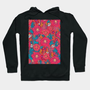 The pink garden flowers Hoodie